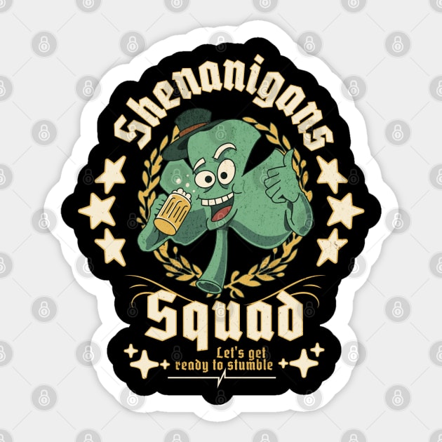 Shenanigans Squad Sticker by Brookcliff